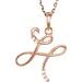 Initial Necklace or Pendant