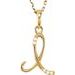 Initial Necklace or Pendant