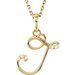Initial Necklace or Pendant