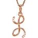 Initial Necklace or Pendant