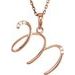 Initial Necklace or Pendant