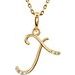 Initial Necklace or Pendant
