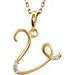 Initial Necklace or Pendant