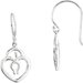 Heart Lock Earrings