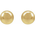 Ball Stud Earrings
