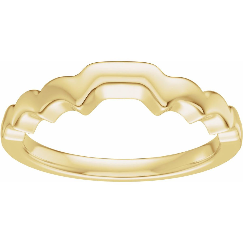 Accented Engagement Ring or Band