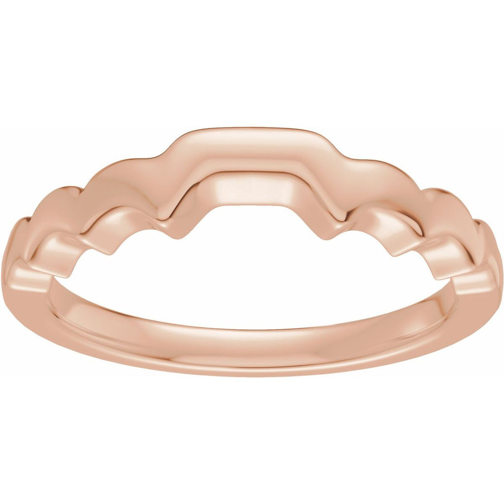 Accented Engagement Ring or Band