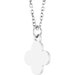 Engravable Clover Necklace or Pendant