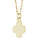 Engravable Clover Necklace or Pendant