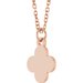 Engravable Clover Necklace or Pendant
