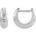 Accented Hoop Earrings