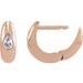 Accented Hoop Earrings