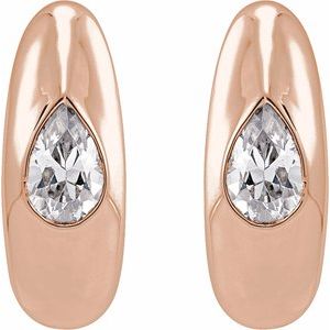 Accented Hoop Earrings