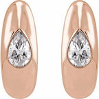 Accented Hoop Earrings