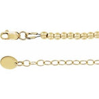 Hollow Bead Necklace