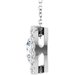 Bezel-Set Halo-Style Necklace or Pendant