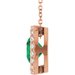 Bezel-Set Halo-Style Necklace or Pendant