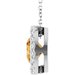 Bezel-Set Halo-Style Necklace or Pendant