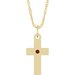 Accented Cross Necklace or Pendant