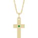 Accented Cross Necklace or Pendant