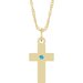 Accented Cross Necklace or Pendant