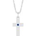 Accented Cross Necklace or Pendant