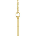 Accented Cross Necklace or Pendant