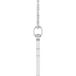 Accented Cross Necklace or Pendant