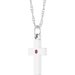 Accented Cross Necklace or Pendant