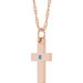 Accented Cross Necklace or Pendant