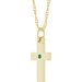 Accented Cross Necklace or Pendant