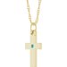 Accented Cross Necklace or Pendant