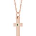 Accented Cross Necklace or Pendant