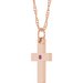 Accented Cross Necklace or Pendant