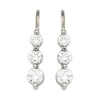 Three-Stone Earrings