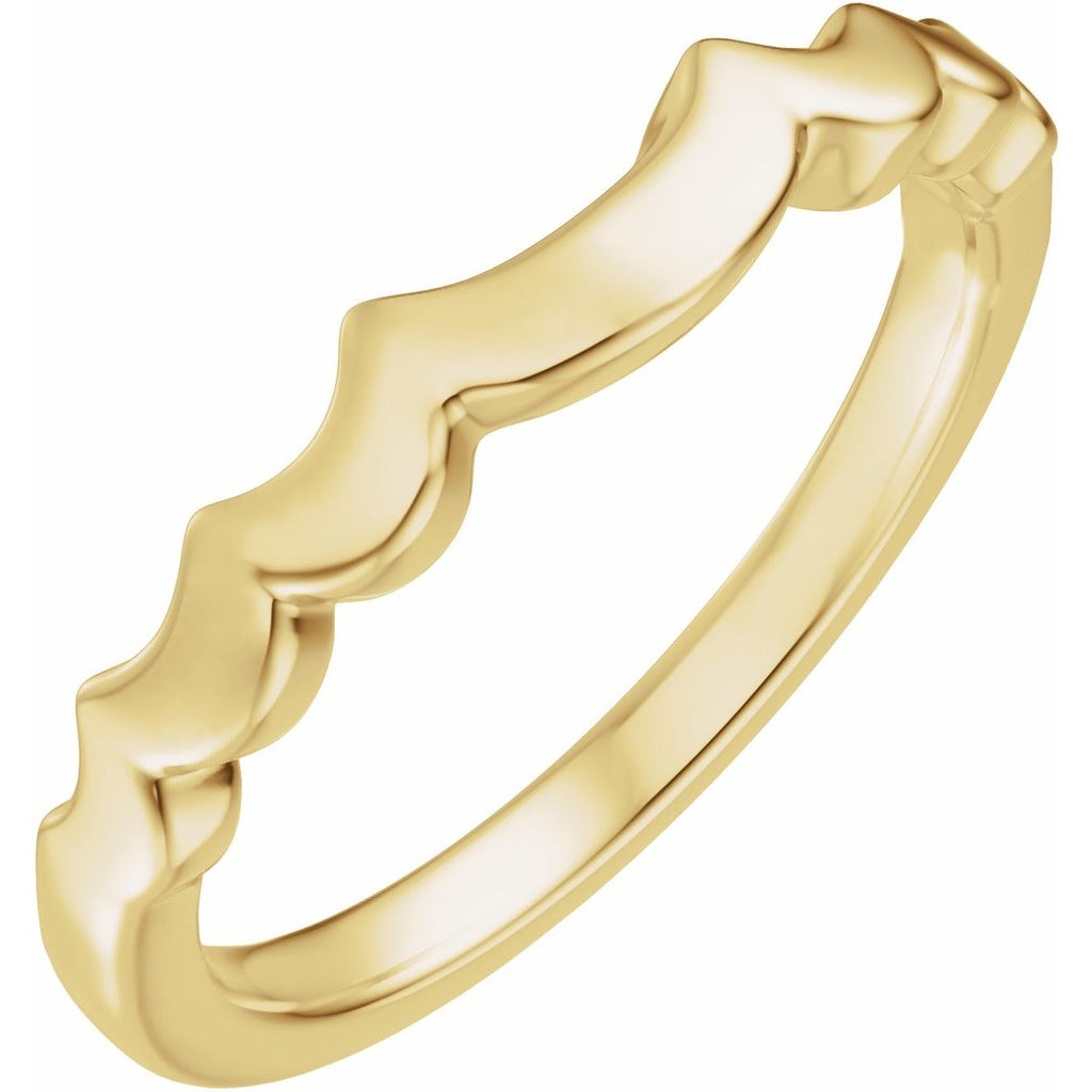 Accented Engagement Ring or Band