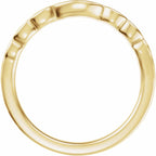 Accented Engagement Ring or Band
