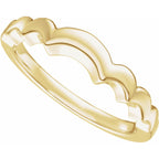 Accented Engagement Ring or Band