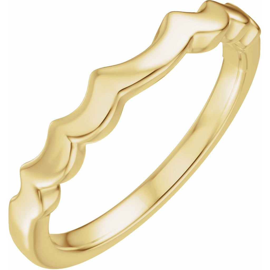 Accented Engagement Ring or Band
