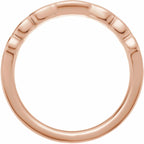 Accented Engagement Ring or Band