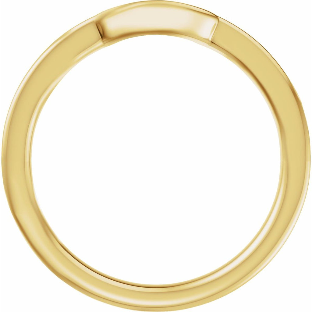 Claw-Prong Solitaire Bezel-Style Engagement Ring or Band