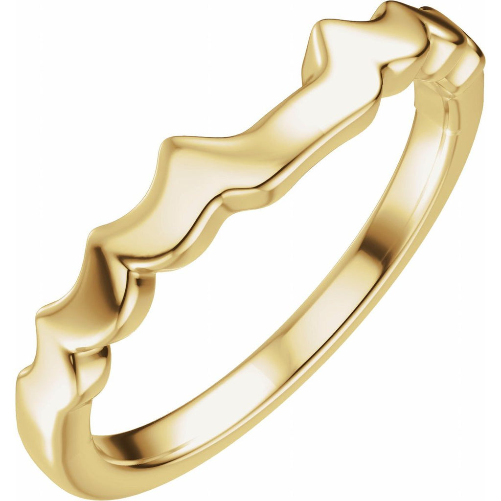 Accented Engagement Ring or Band
