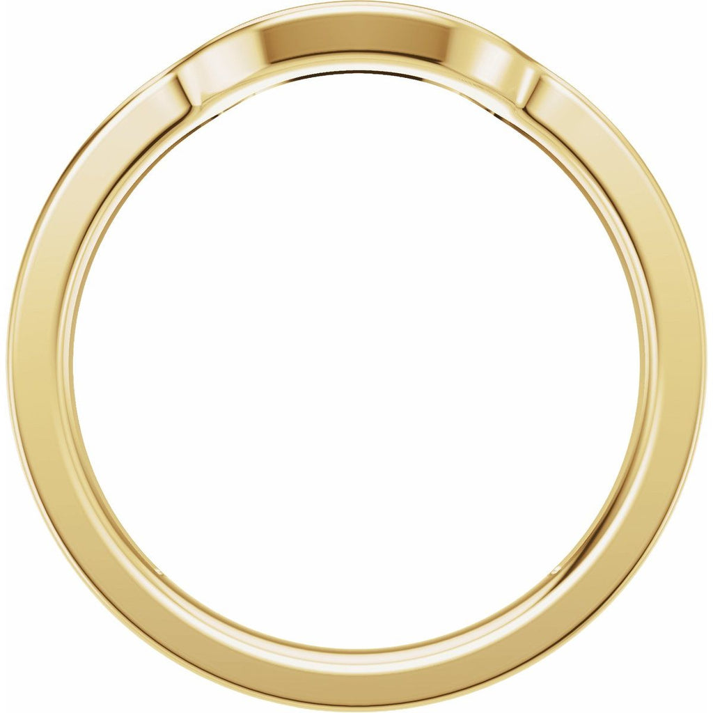 Accented Bezel-Style Engagement Ring or Band