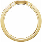 Accented Bezel-Style Engagement Ring or Band