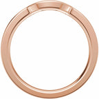 Accented Bezel-Style Engagement Ring or Band