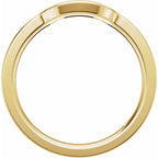Accented Bezel-Style Engagement Ring or Band