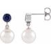 Accented Pearl Earrings