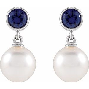 Accented Pearl Earrings