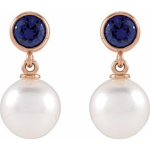 Accented Pearl Earrings