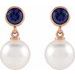 Accented Pearl Earrings